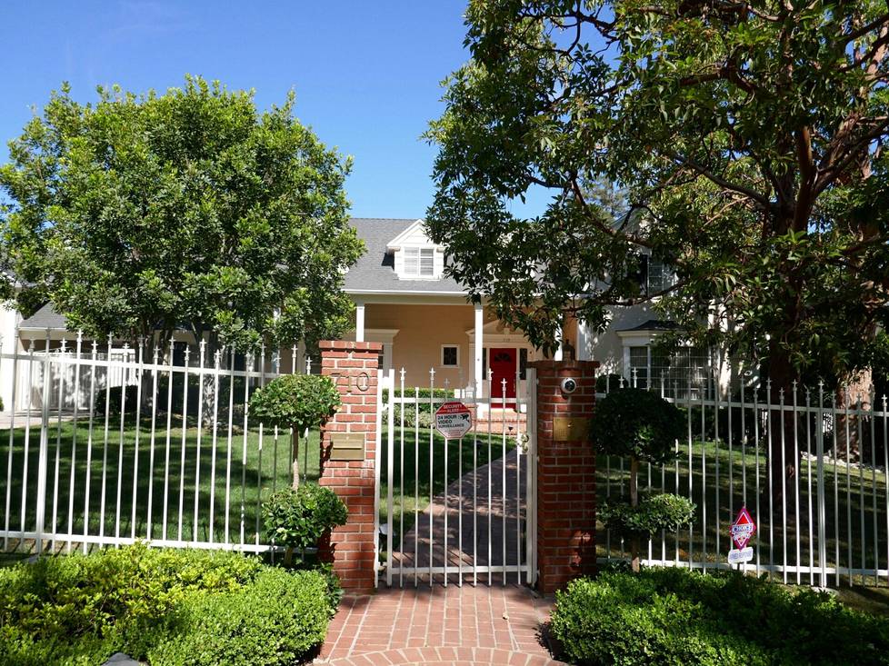 Bob Cranen entinen asunto kuvattuna Beverly Hillsin alueella vuonna 2021. 