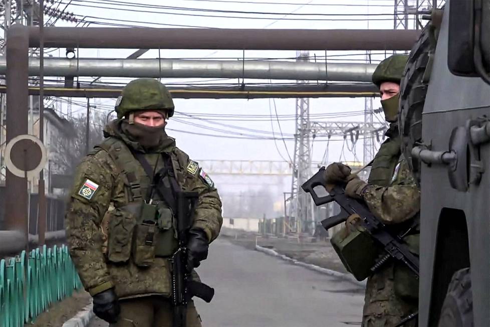 Venäjän puolustusministeriö julkaisi kuvaa ”rauhanturvaajista” Kazakstanin Almatyssa viime viikolla ennen joukkojen poistumista maasta.