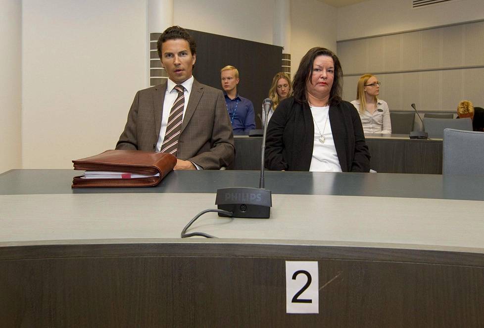 Matti ja Mervi nähtiin usein oikeussalissa. Kuva vuodelta 2011.