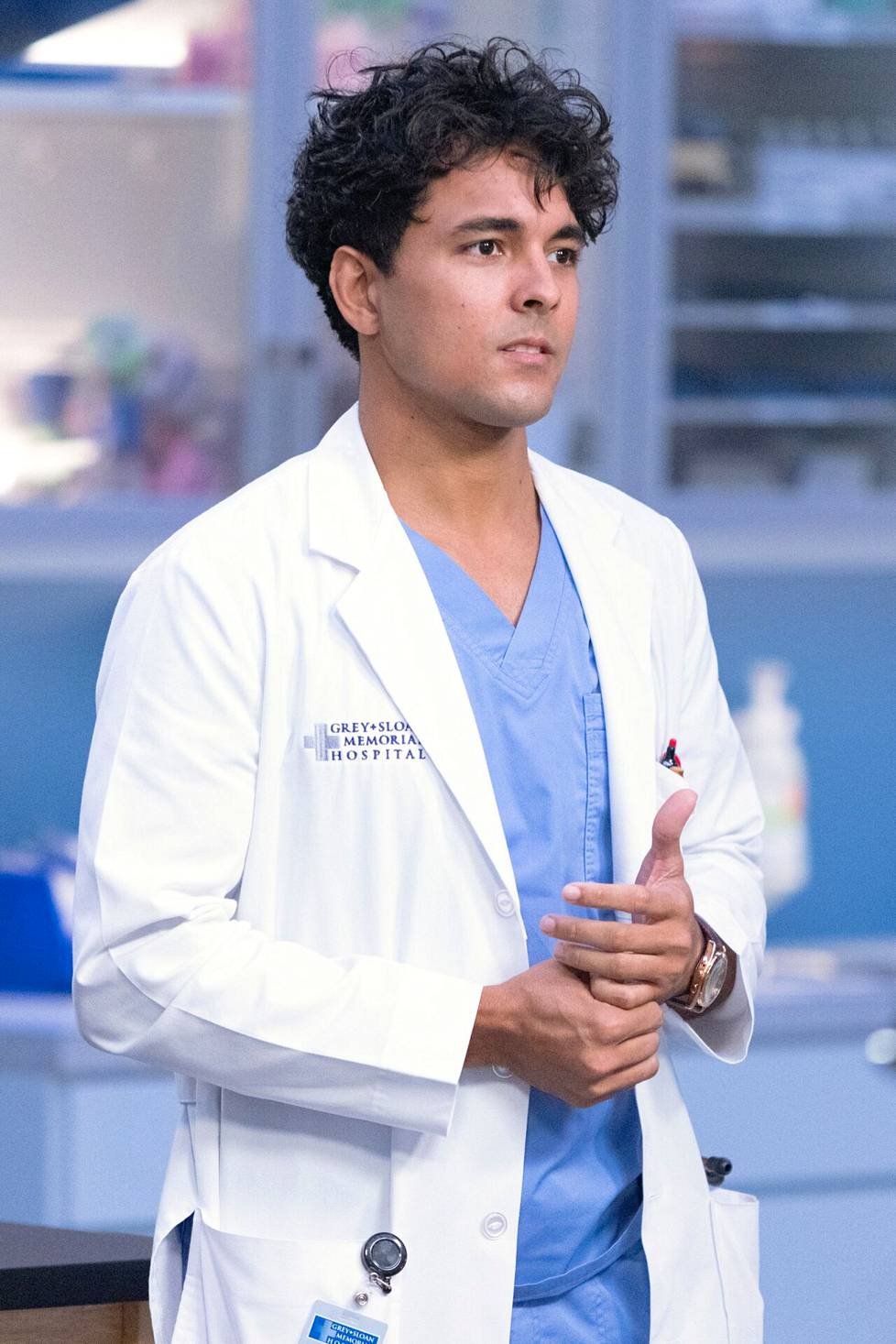 Niko Terho näyttelee Greyn Anatomiassa lääkäri Lucas Adamsia