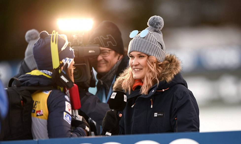 Laura Arffman työn touhussa Tour de Ski -kiertueen avauskilpailussa Toblachissa joulukuussa 2018.