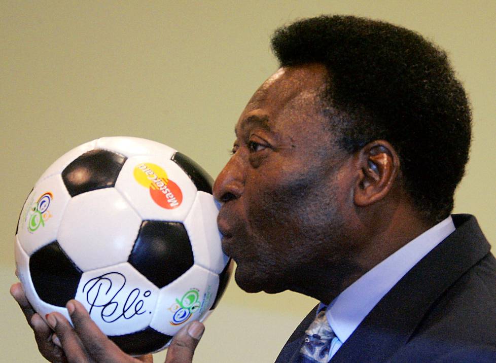 Pelé vuonna 2005.