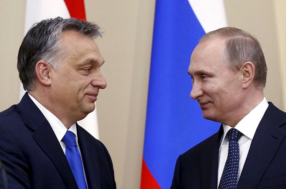 Orban tapasi liittolaisensa Vladimir Putinin Moskovassa 17. helmikuuta 2016. Hän on kertonut ihailevansa Putinin Venäjää. 