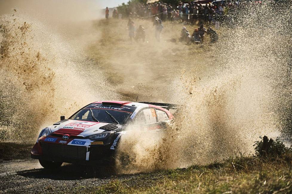 Kalle Rovanperä ja Jonne Halttunen ovat kiidättäneet Toyotaa voitokkaasti.
