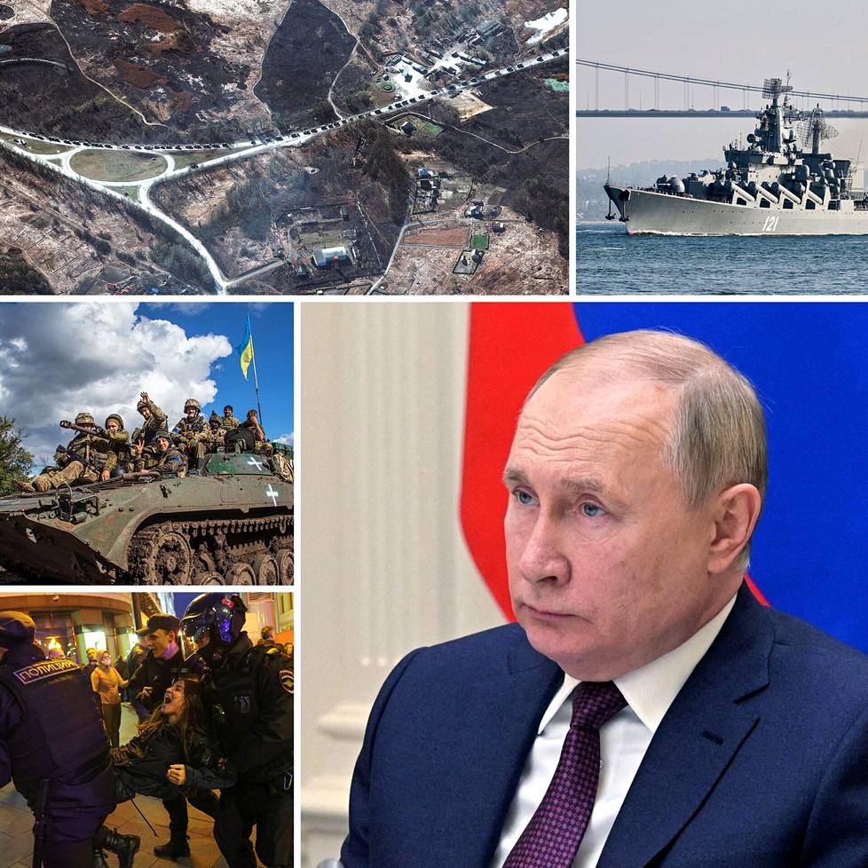 Asiantuntijat ovat arvioineet, että Putin yllättyi ukrainalaisten vastarinnasta. Ukraina valtaa parhaillaan takaisin Venäjän miehittämiä alueita.