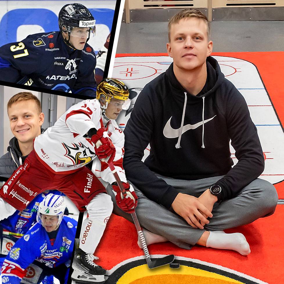Vaasan Sportin Atro Leppänen kulkenut alasarjojen kautta SM-liigan komeetaksi.