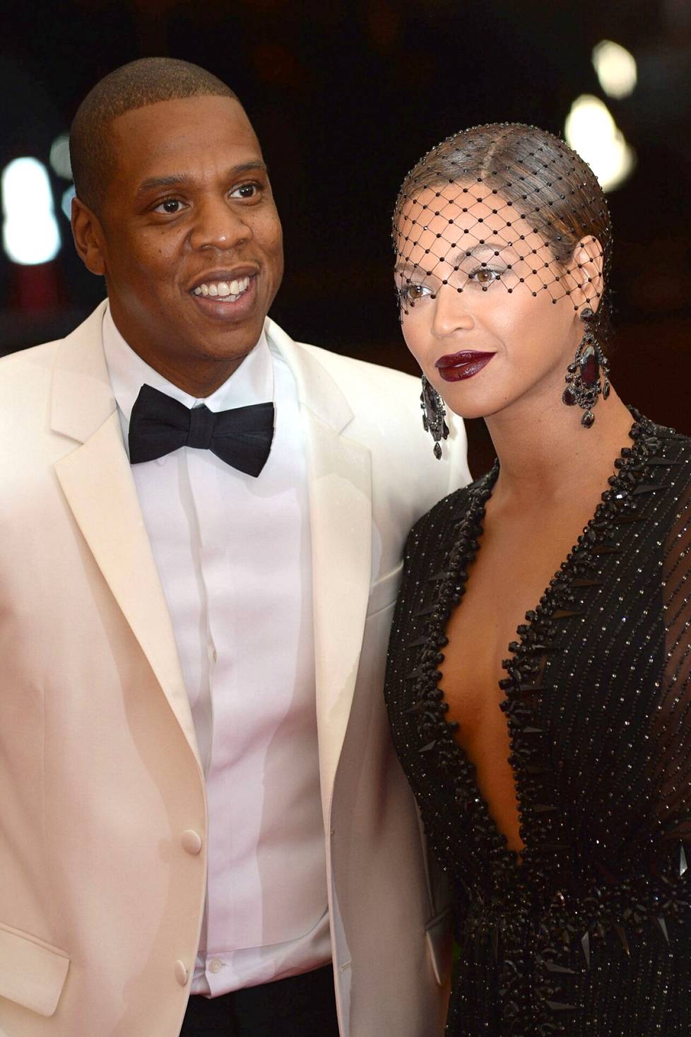 Jay-Z ja Beyoncé muotigaalassa New Yorkissa toukokuussa 2014.