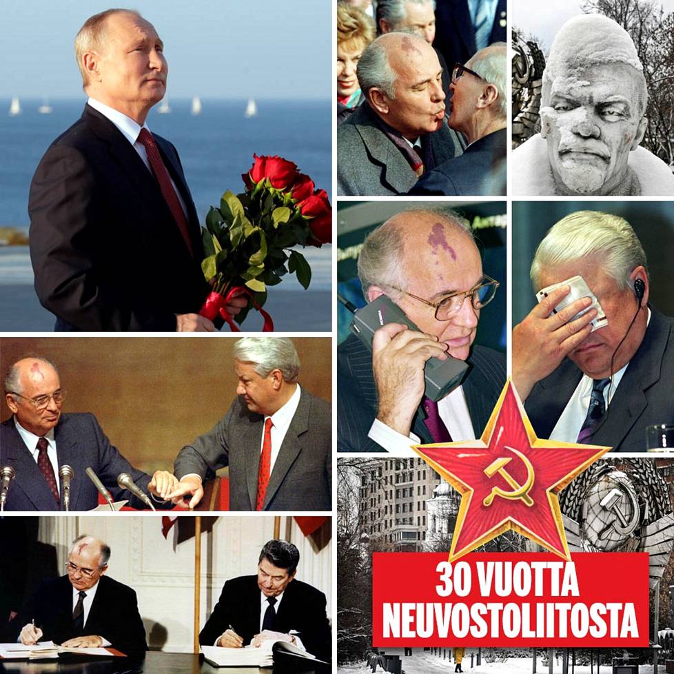 Neuvostoliiton lakkauttamisesta tulee kuluneeksi 30 vuotta Tapaninpäivänä. Mihail Gorbatshov ja Boris Jeltsin ovat nykyisin Venäjän propagandan halveksimia. Vladimir Putinin mukaan Neuvostoliitto oli itse asiassa ”historiallinen Venäjä” – ja sitä Putin yrittää nyt palauttaa. 