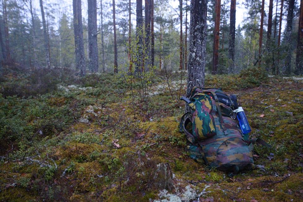 Metsävuoden aikana Ukkonen liikkui metsään, töihin ja salille polkupyörällä. Kilometrejä tuli usein noin 500 viikossa.