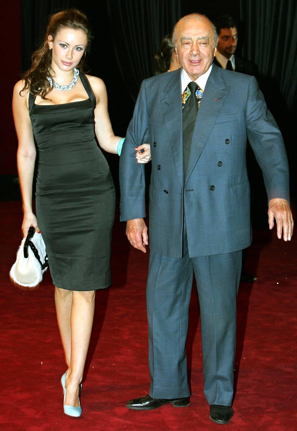 Camilla ja Mohamed al-Fayed Dolce & Gabbanan juhlissa.