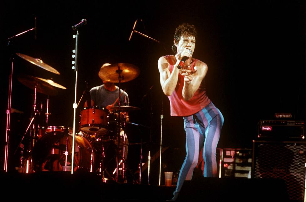 Lanteet liikkeessä vuoden 1982 kiertueella.