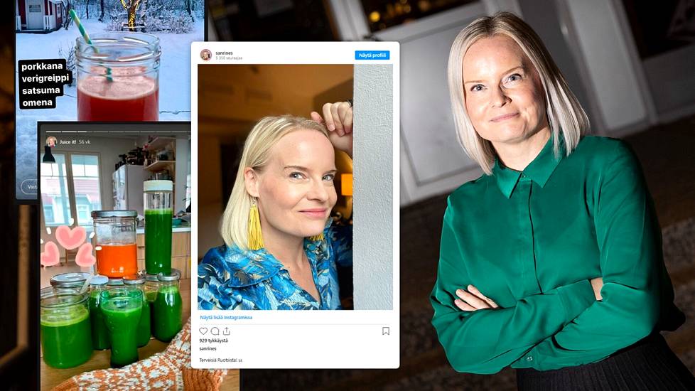 Perussuomalaisten Riikka Purran Instagram poikkeaa eniten muista puoluejohtajista.