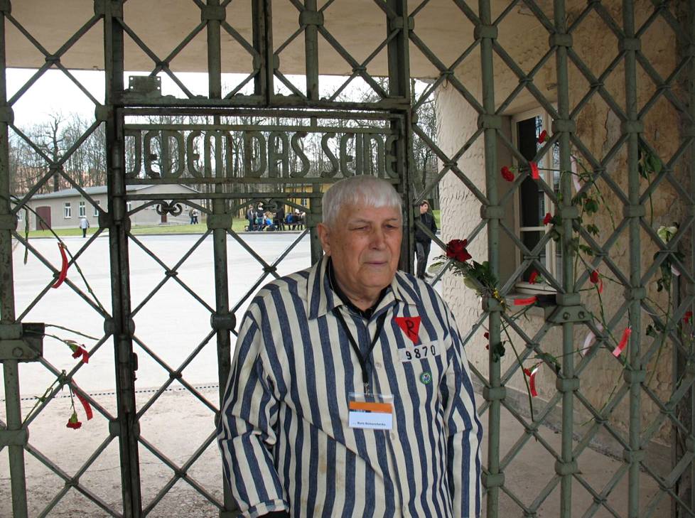 Buchenwaldin muistoyhdistys ilmoitti Borys Romantshenkon kuolemasta.