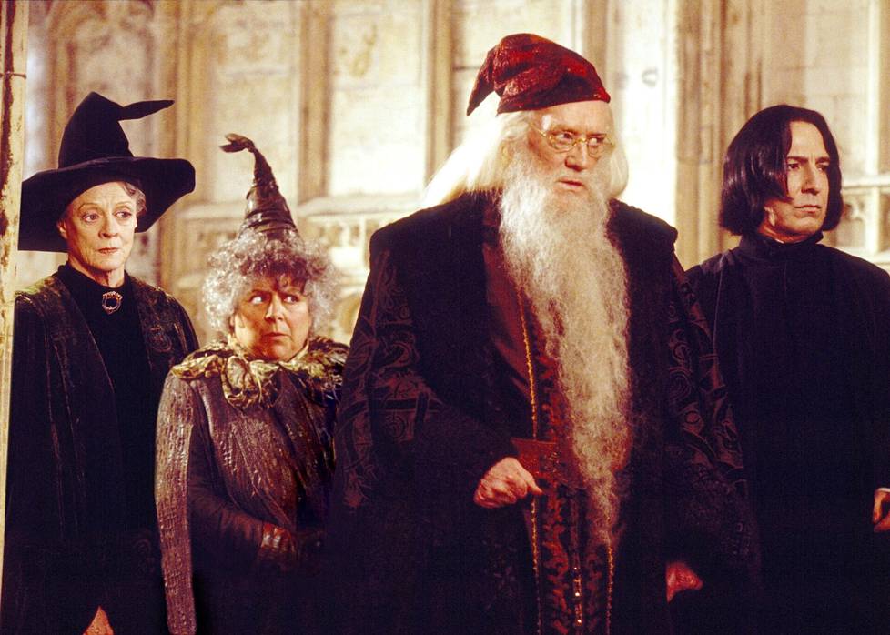 Richard Harris muistetaan erityisesti kahden ensimmäisen Harry Potter -elokuvan rehtorina Albus Dumbledorena.