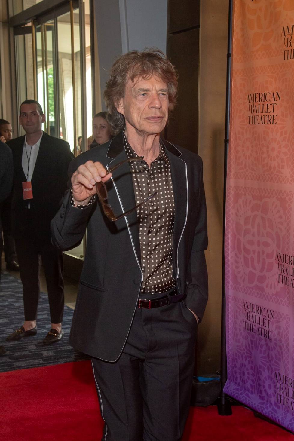 Mick Jagger New Yorkissa kesäkuussa 2023...