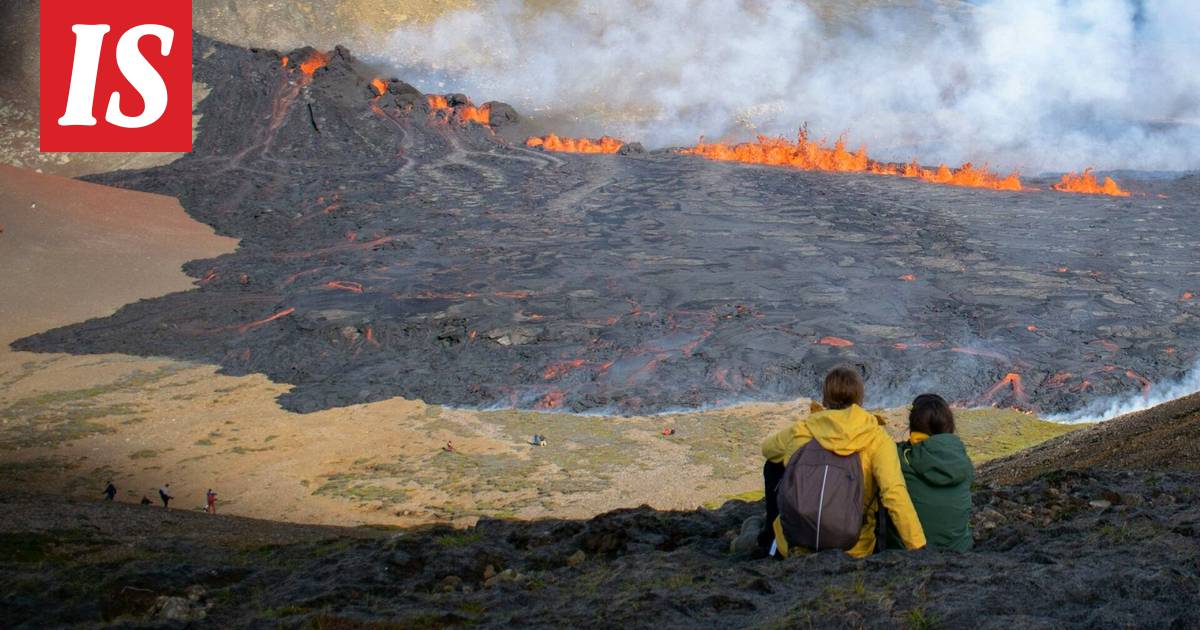 Tulivuori purkautuu Islannissa - Ulkomaat - Ilta-Sanomat