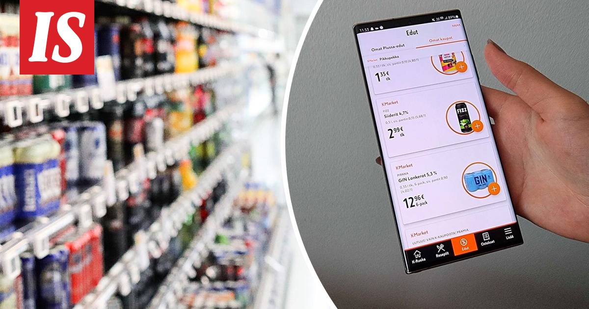 Keskon K-Ruoka-sovellus mainostaa kaljaa ja siideriä alaikäisille - Mobiili  - Ilta-Sanomat