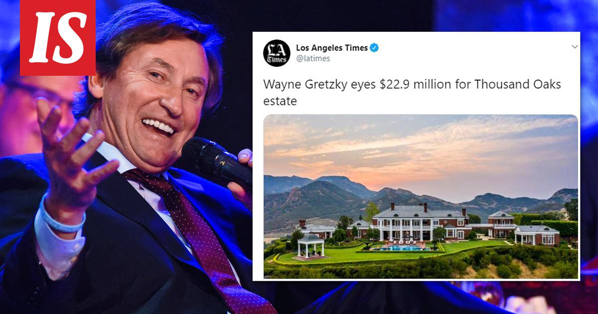 Wayne Gretzky eyes $22.9 million for Thousand Oaks estate - Los Angeles  Times