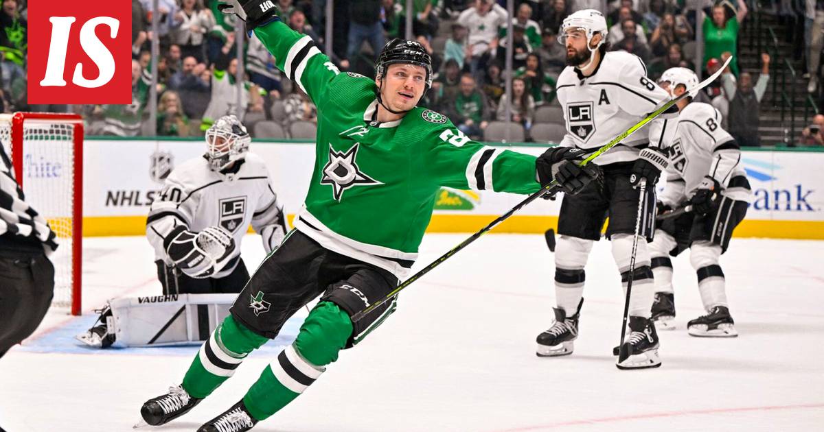 Roope Hintz nousi NHL:n huipulle – pelaa itselleen jättisopimusta - NHL -  Ilta-Sanomat