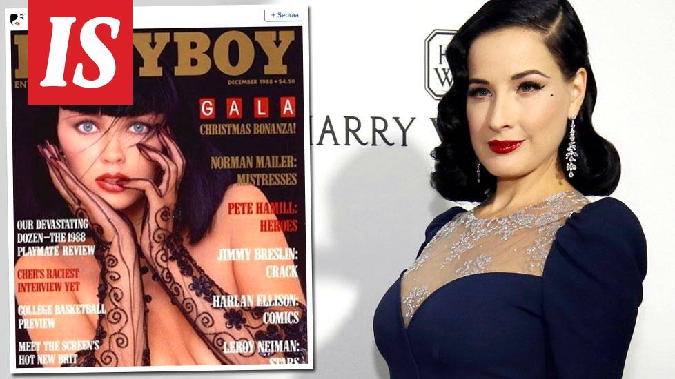 Yhdysvaltalainen burleskitähti Dita Von Teese ylistää Katariina Souria –  julkaisi nostalgisen Playboy-kuvan: ”Hän inspiroi minua...” - Viihde -  Ilta-Sanomat