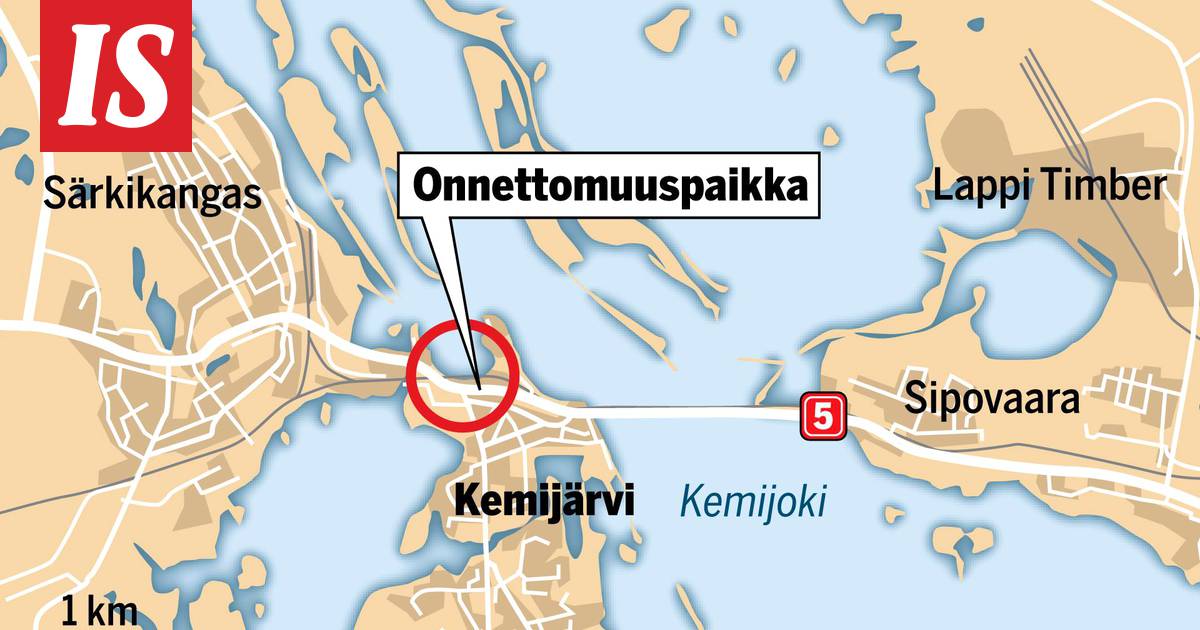 Poliisi kaipaa havaintoja liittyen Kemijärven maanantaiseen  liikenneonnettomuuteen - Kotimaa - Ilta-Sanomat