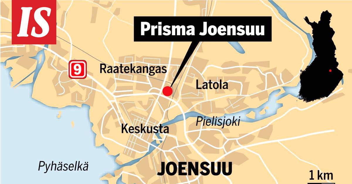 Isku kultaliikkeeseen Joensuun Prismassa – naamioituneet henkilöt  tunkeutuivat kiinteistöön katolta - Kotimaa - Ilta-Sanomat