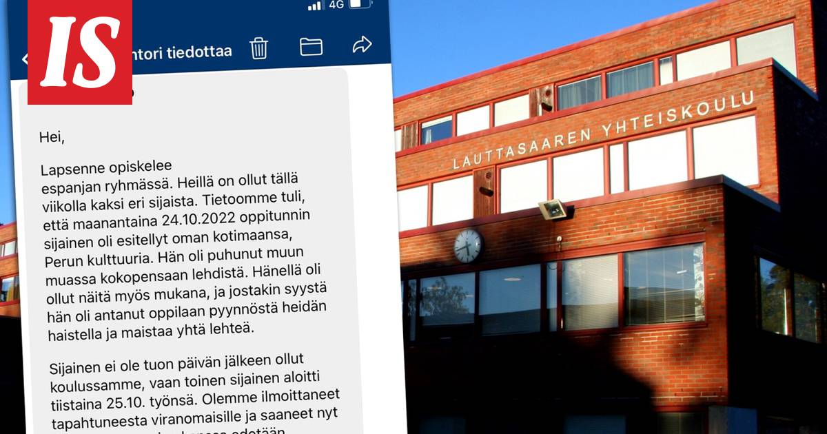 Vanhemmille kilahti hämmentävä Wilma-viesti: Sijainen syötti  yläkoululaisille kokapensaan lehtiä Helsingissä - Kotimaa - Ilta-Sanomat