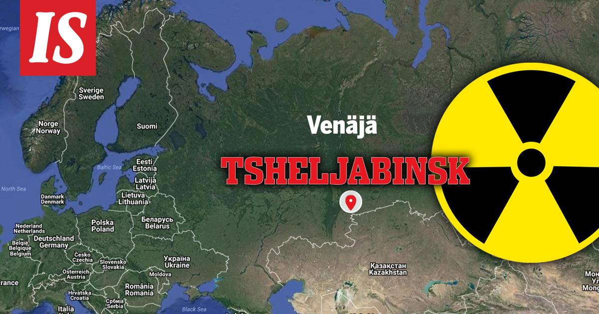 tsheljabinsk kartta Onko Venajalla Tapahtunut Sateilyonnettomuus Virasto Erittain Korkeaa Radioaktiivisuutta Lahella Tsheljabinskia Ulkomaat Ilta Sanomat tsheljabinsk kartta