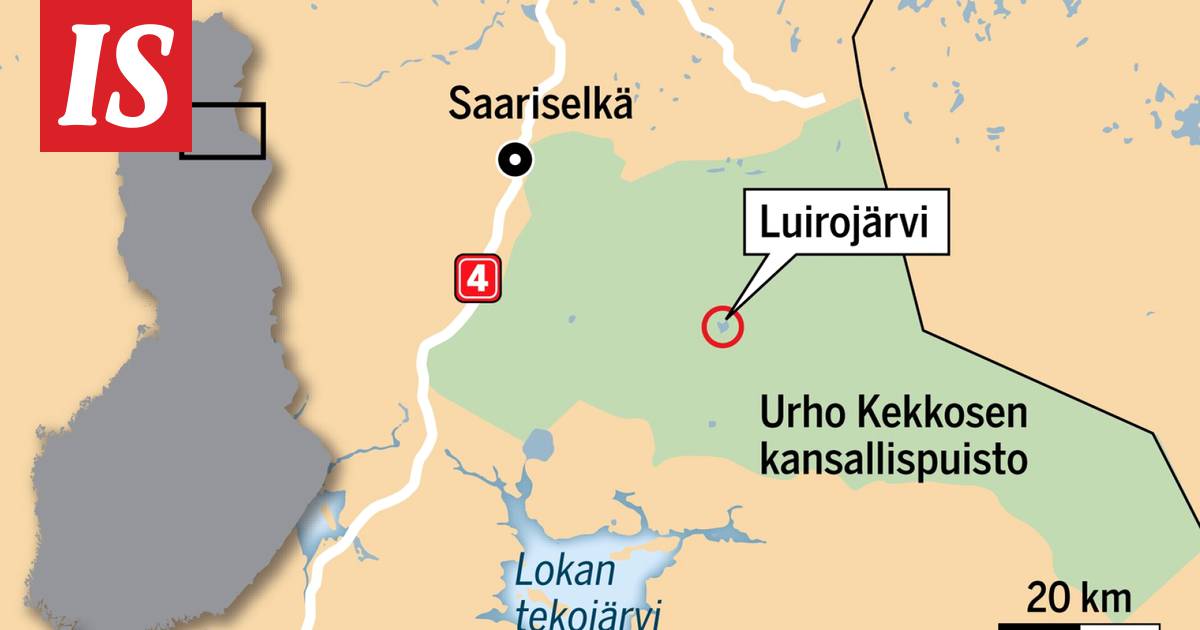 Lumivyöry Urho Kekkosen kansallispuistossa – kateissa olleet tavoitettiin -  Kotimaa - Ilta-Sanomat