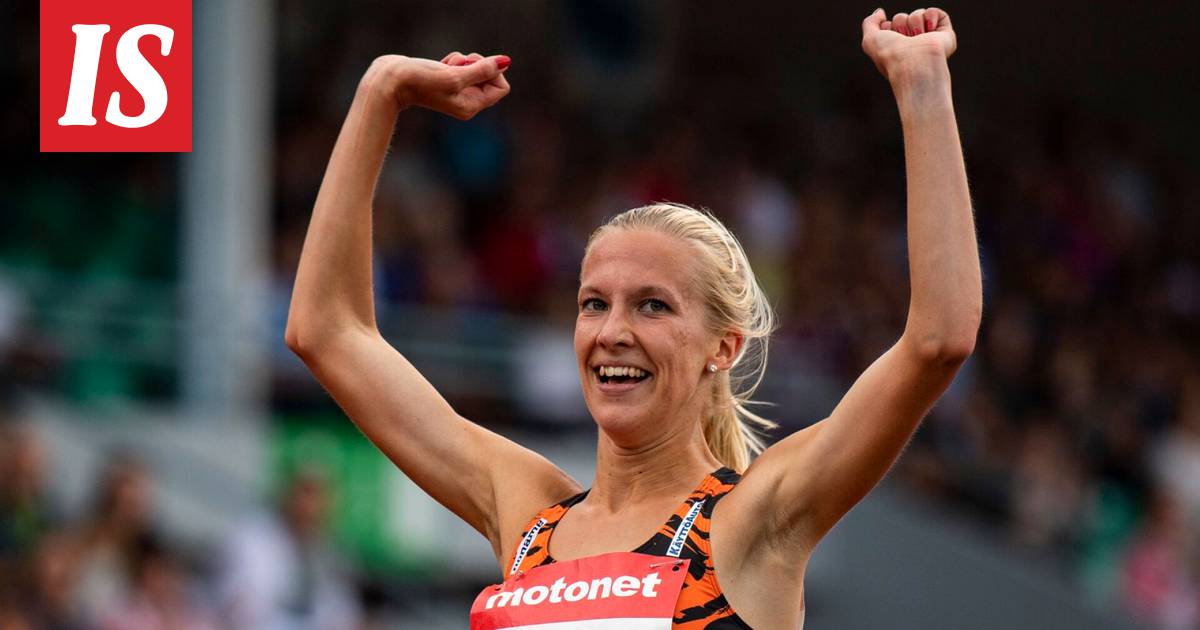 Camilla Richardsson juoksi 3000 metrin Suomen ennätyksen! - Yleisurheilu -  Ilta-Sanomat