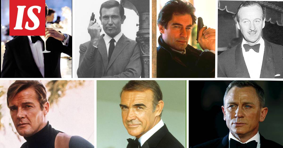 Muistatko kaikki seitsemän James Bondin näyttelijää? Näin näyttelijät  aloittivat maailman tunnetuimman agentin saappaissa - TV & elokuvat -  Ilta-Sanomat