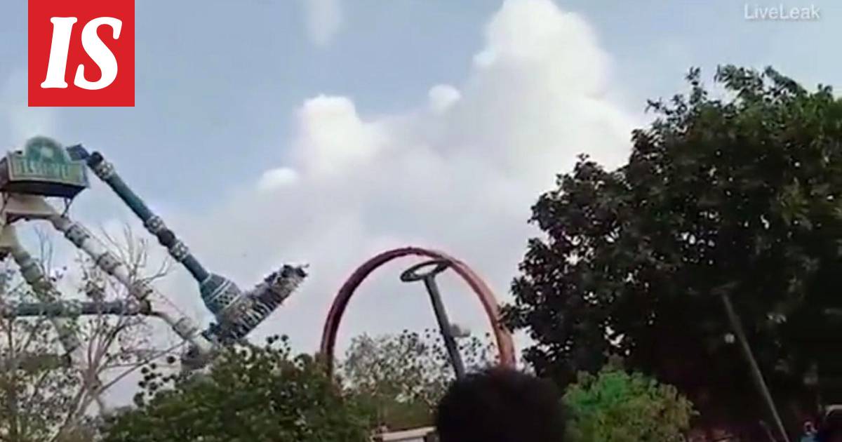 Kaksi kuoli ja lähes 30 loukkaantui karmeassa huvipuistoturmassa Intiassa –  Discovery-laite irtosi ripustuksistaan ja rysähti maahan - Ulkomaat -  Ilta-Sanomat