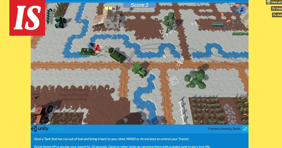 Farmers Stealing Tanks by PixelForest