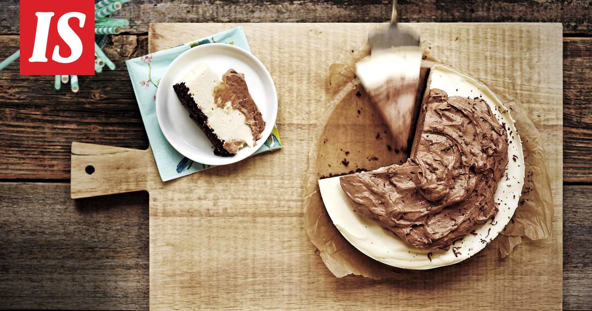 Kahden suklaan juustokakku - Reseptit - Ilta-Sanomat