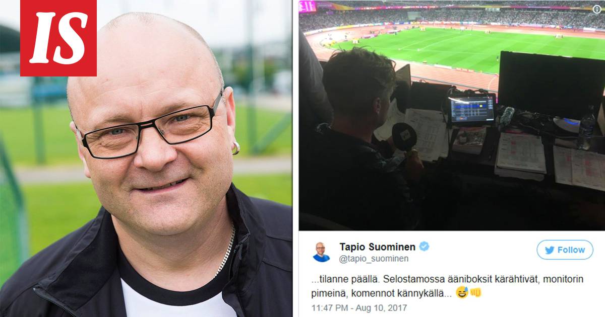 Tapio Suominen pelästyi pahasti Lontoossa – kertoo nyt suoraan  tv-lähetykseen päätyneestä kiroilustaan - Yleisurheilu - Ilta-Sanomat