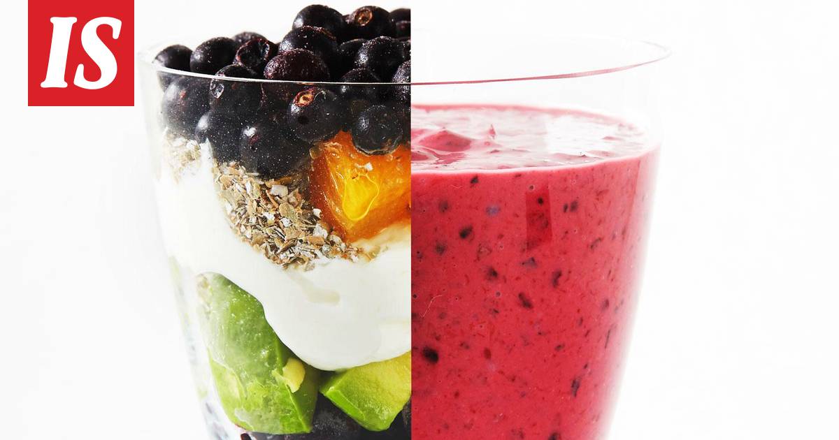 Täydellisen smoothien kaava – ota huomioon nämä 4 asiaa - Ajankohtaista -  Ilta-Sanomat