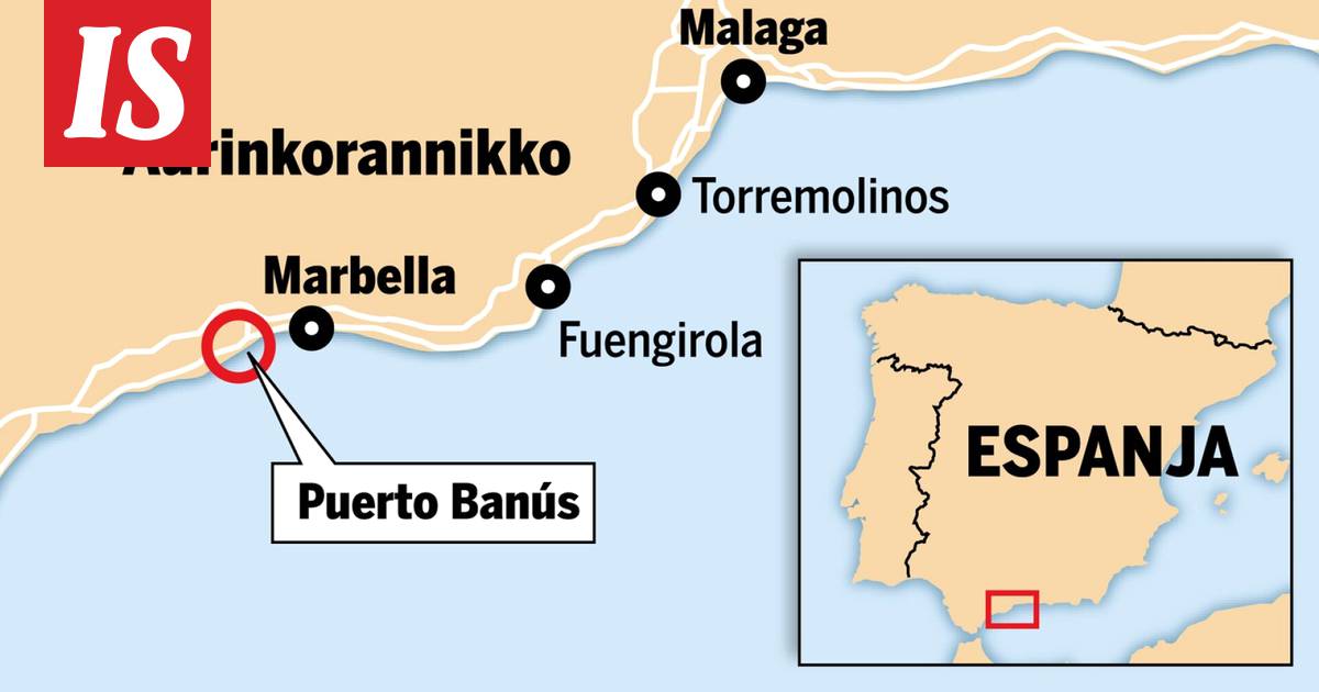 17-vuotias suomalaismies pidätetty Puerto Banúsissa Espanjan  Aurinkorannikolla - Ulkomaat - Ilta-Sanomat