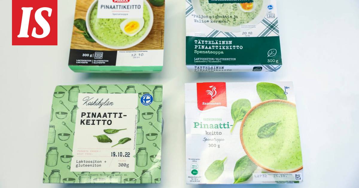 Martat maistelivat myydyimmät pinaattikeitot - Ajankohtaista - Ilta-Sanomat