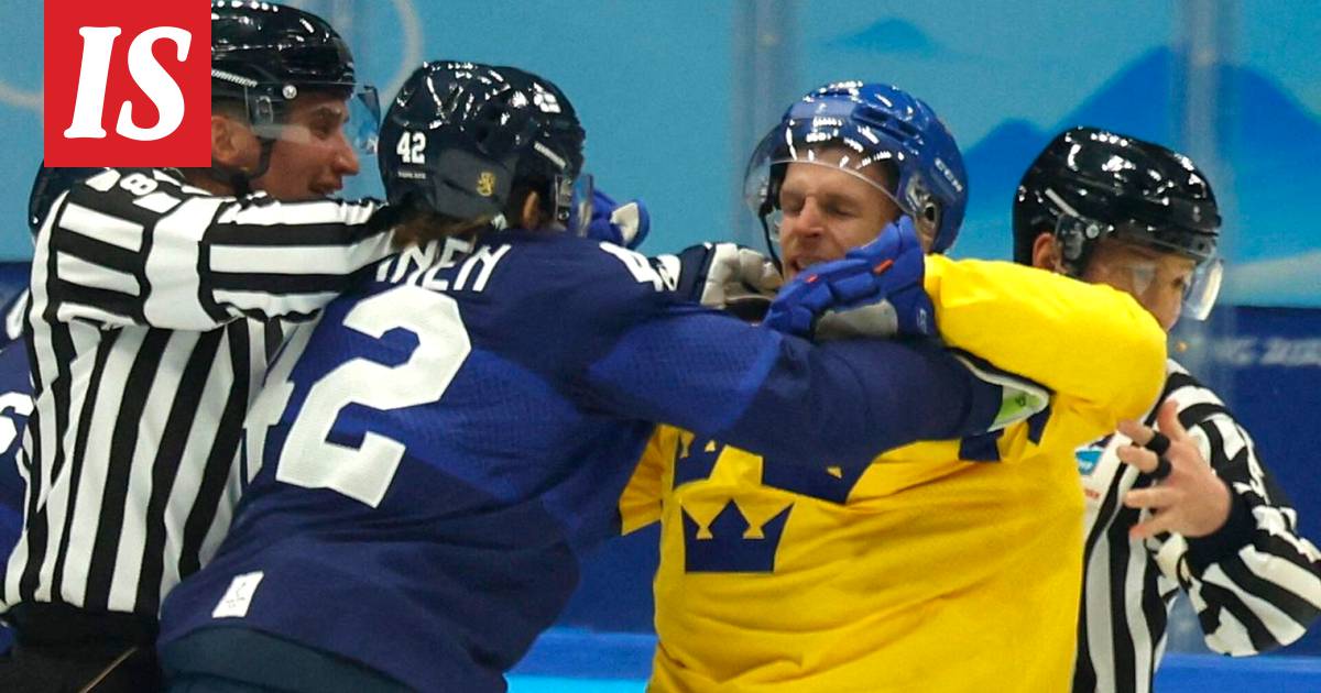 Ruotsissa järkytyttiin Leijonien rumista otteista – tavallisen katsojan  kommentti kertoo kaiken: ”Suomen pelaajat ovat ihan tyhmiä!”