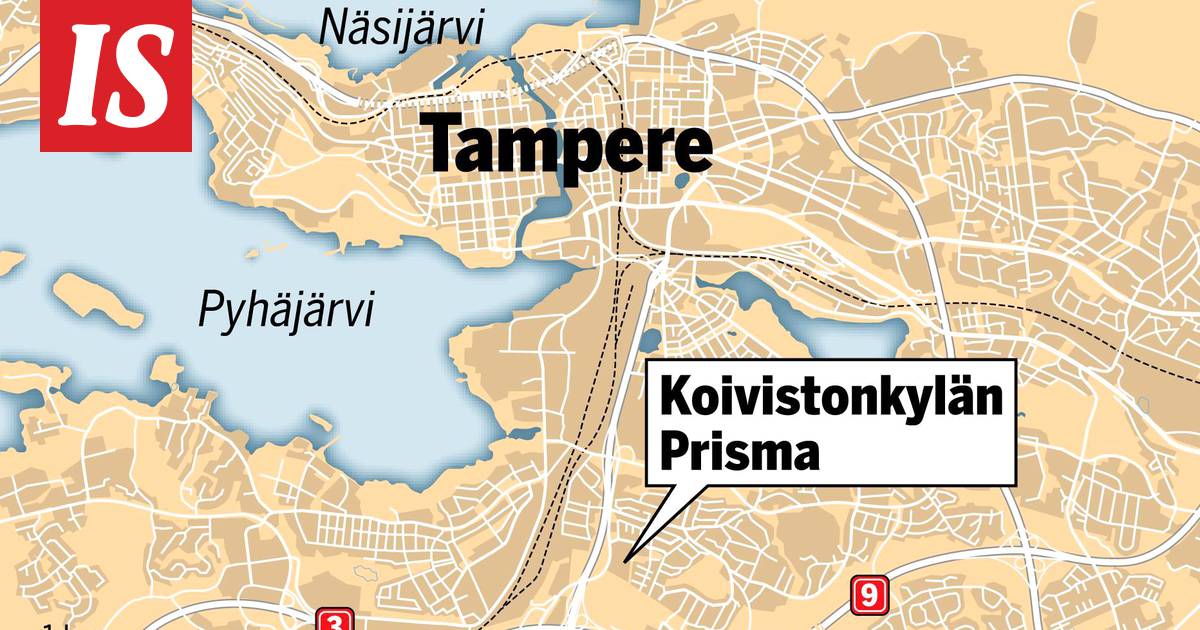 Prisma tyhjennettiin Tampereella - Kotimaa - Ilta-Sanomat