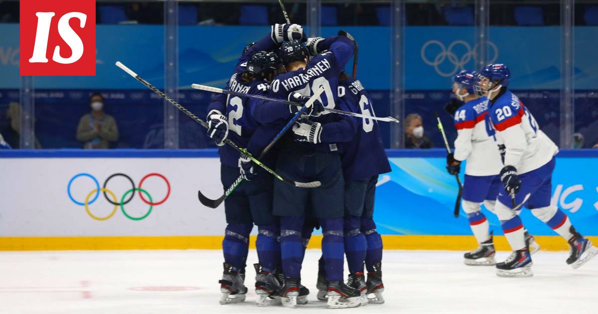 Pekingin olympialaiset: Suomi voitti Slovakian välierässä - Olympialaiset -  Ilta-Sanomat