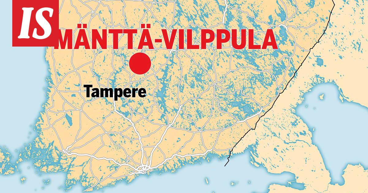 Kiskobussi törmäsi traktoriin tasoristeyksessä Mänttä-Vilppulassa -  Tampereen seutu - Ilta-Sanomat