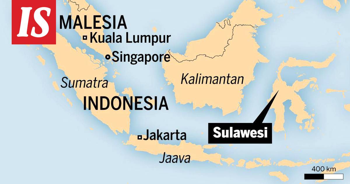 Maanjäristys Indonesiassa lähellä Sulawesin saarta – tsumamivaroitus  peruttiin - Ulkomaat - Ilta-Sanomat