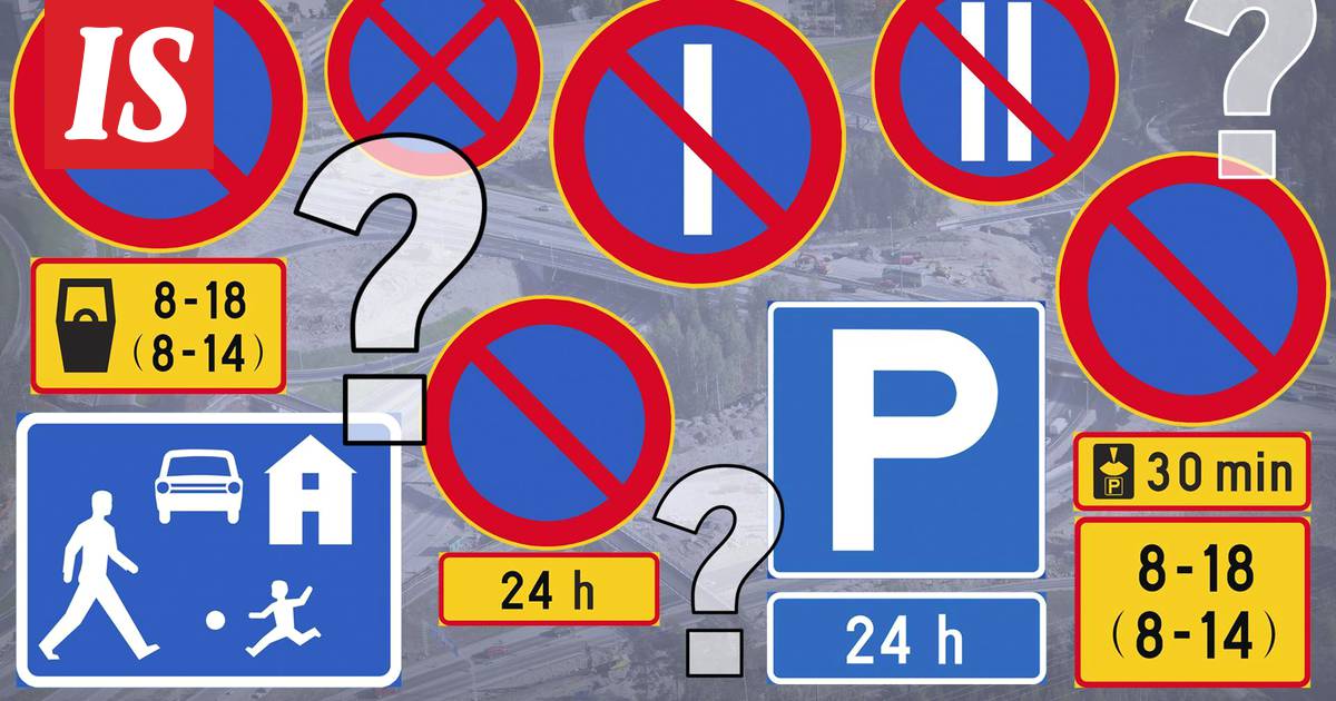 Oletko jo testannut, kuinka hyvin tunnet liikennemerkit? –  vuoropysäköintimerkit monille hepreaa - Autot - Ilta-Sanomat