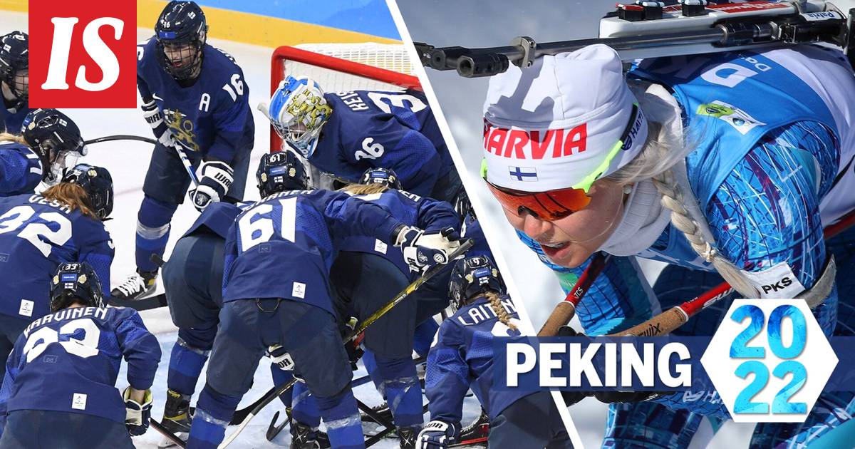 Talviolympialaiset Peking: Maanantain kisaohjelma - Olympialaiset -  Ilta-Sanomat