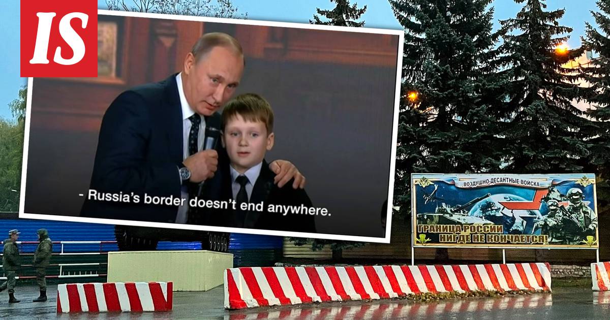 Venäjän raja ei pääty missään” – Vladimir Putin lausui pahaenteiset sanat  vuonna 2016 - Ulkomaat - Ilta-Sanomat