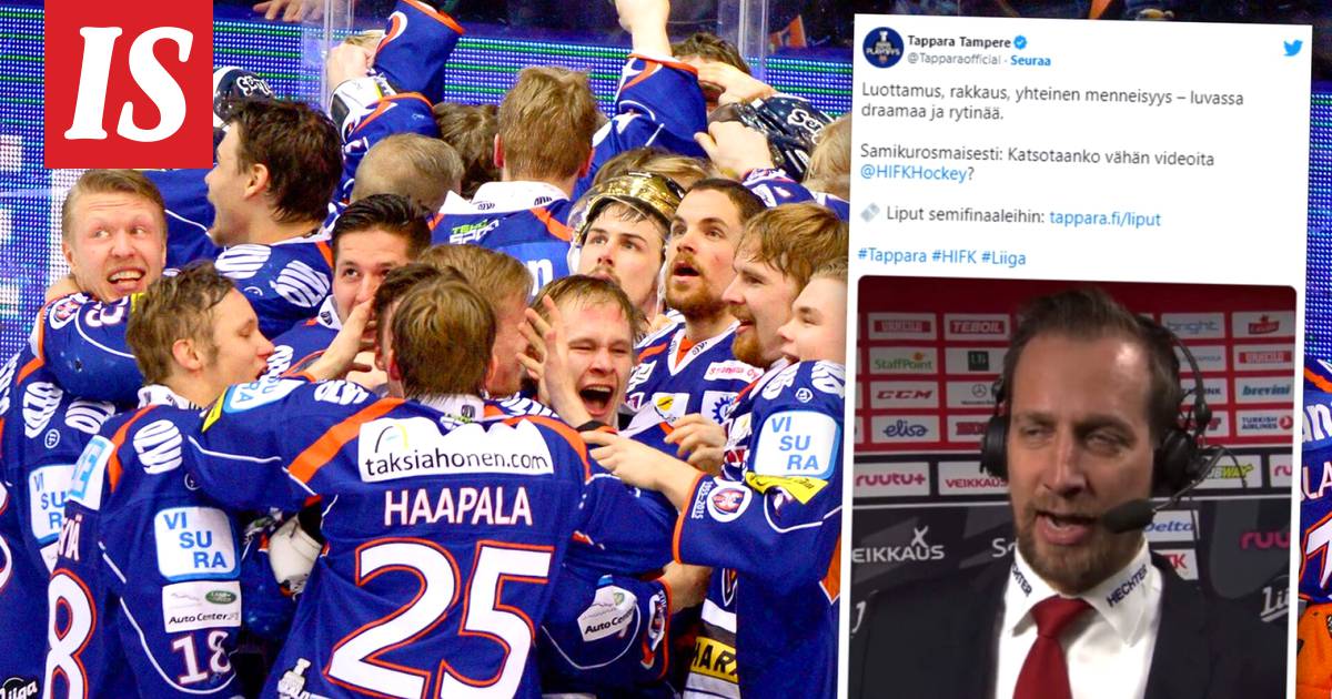 Sm Liiga Tappara Aloitti Heti Irvailun Hifklle Tunteikas Video Klassikosta Ei Jätä Kylmäksi 6208