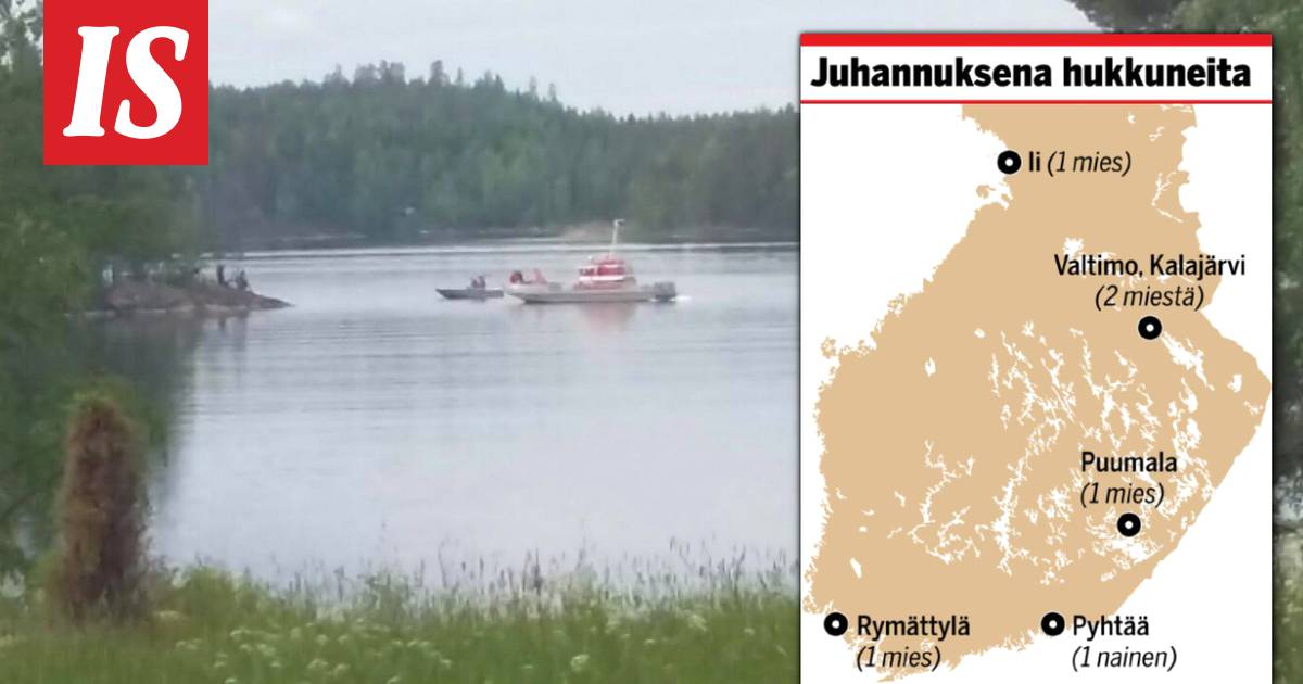 Juhannuksen vietto vaatinut ainakin seitsemän kuolonuhria – veneily  humalassa päättyi murheellisesti - Kotimaa - Ilta-Sanomat