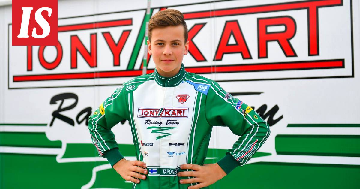 Onko tässä seuraava suomalainen F1-tähti? Tuukka Taponen, 15, sai iloisia  uutisia