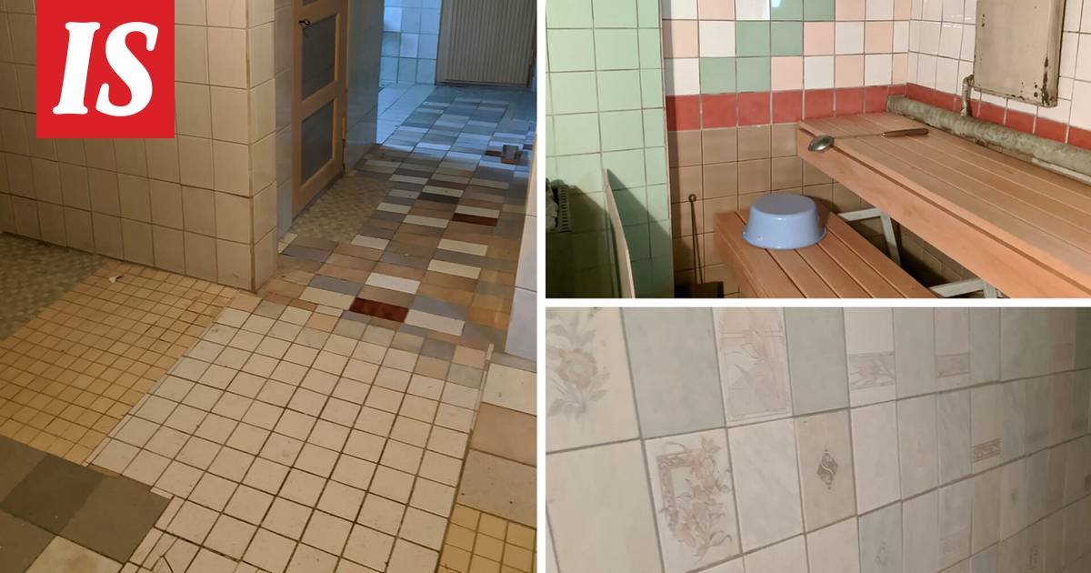 Tämän kylpyhuoneen laattavalikoima yllättää - Asuminen - Ilta-Sanomat